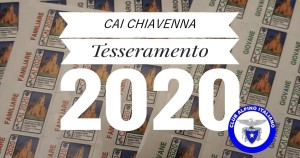 CAI TESSERAMENTO 2020